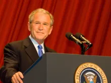 Former president George W. Bush
